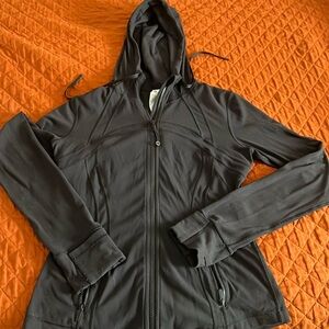 Lululemon Women’s Define Nulu Jacket-hooded  Black -Size 8